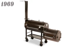 Workhorse Pits 1969 With Upper Rack And Cowboy Firebox 5 Workhorse Pits 1969 With Upper Rack And Cowboy Firebox -Kitchen Grill Shop 1969 Angled2 Closed