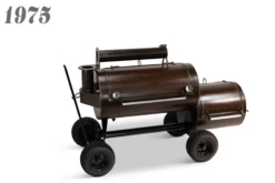 Workhorse Pits 1975 With Upper Rack And Cowboy Firebox With Black Wagon