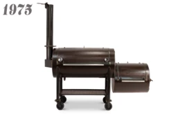 Workhorse Pits 1975 With Upper Rack And Cowboy Firebox -Kitchen Grill Shop 1975 Front