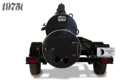 Workhorse Pits 1975 Trailer With Upper Rack & Cowboy Firebox -Kitchen Grill Shop 1975t Back