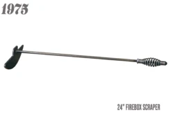 Workhorse Pits 24" Firebox Scraper -Kitchen Grill Shop 24inFireboxScraperLEFT ClearCoat
