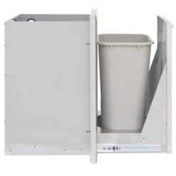 Blaze 20" Stainless Steel Roll-Out Trash / Propane Tank Drawer 9 Blaze 20" Stainless Steel Roll-Out Trash / Propane Tank Drawer -Kitchen Grill Shop 30