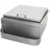 PCM 260 Series 18" Slide-In Ice Bin Cooler W/ Speed Rail & Condiment Holder 2 PCM 260 Series 18" Slide-In Ice Bin Cooler W/ Speed Rail & Condiment Holder -Kitchen Grill Shop BBQGrills Brentwood Series 18 Inch Drop In Ice Bin Cooler with Stainless Lid and Condiment Holders BBQ 260 18DI Closed 500