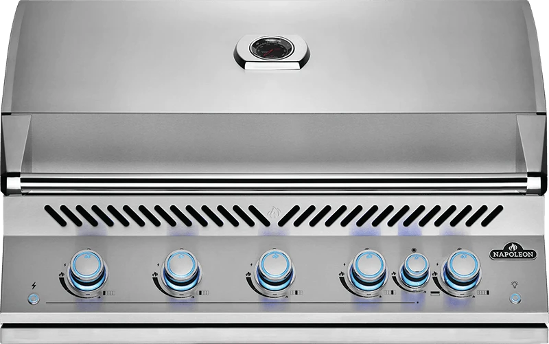Napoleon Built-In 700 Series 38" Gas Grill W/ Infrared Rear Burner Napoleon Built-In 700 Series 38" Gas Grill W/ Infrared Rear Burner -Kitchen Grill Shop BIG38RB Grillhead Str Closed KnobsOff Lit