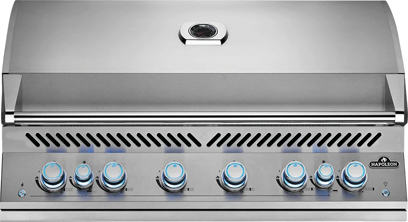 Napoleon Built-In 700 Series 44" Gas Grill W/ Dual Infrared Rear Burner Napoleon Built-In 700 Series 44" Gas Grill W/ Dual Infrared Rear Burner -Kitchen Grill Shop BIG44RB Grillhead Str Closed KnobsOn Lit