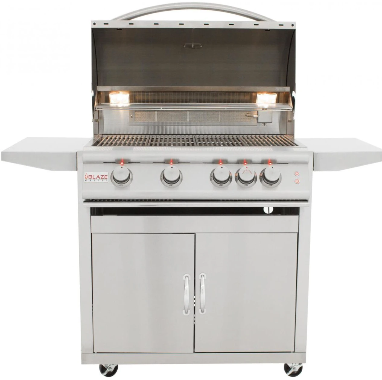 Blaze Premium LTE 32" 4-Burner Gas Grill With Rear Infrared Burner & Grill Lights Blaze Premium LTE 32" 4-Burner Gas Grill With Rear Infrared Burner & Grill Lights -Kitchen Grill Shop File 004 1