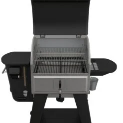 Camp Chef Woodwind Pro 24" WiFi Pellet Grill -Kitchen Grill Shop PG24WWSB Open