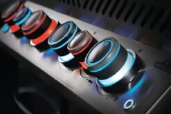 Napoleon Prestige® 500 Built-in Gas Grill With Infrared Rear Burner And Rotisserie Kit -Kitchen Grill Shop Prestige P500 3 Details Knobs SafetyGlow 1200x801 2944455d d4f5 4962 a571 50764415d74a