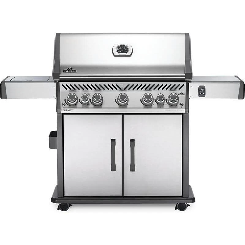 Napoleon Rogue® SE 625 RSIB Infrared Side & Rear Burners Napoleon Rogue® SE 625 RSIB Infrared Side & Rear Burners -Kitchen Grill Shop Rogue RSE625RSIB 1 Prod Str SS KnobsOn
