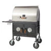 Pitts And Spitts Adjustable Charcoal Grill -Kitchen Grill Shop Roll Top Charcoal 1 600x666 1