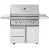 Twin Eagles 36" Grill Base, W/ Storage Drawers, Single Door -Kitchen Grill Shop TEGB36 2