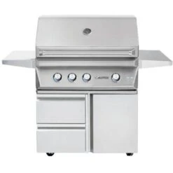 Twin Eagles 36" Grill Base, W/ Storage Drawers, Single Door