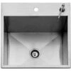 Twin Eagles 24" Outdoor Sink With S/S Cover (Faucet Not Included) -Kitchen Grill Shop TEOS24B