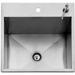 Twin Eagles 24" Outdoor Sink With S/S Cover (Faucet Not Included)
