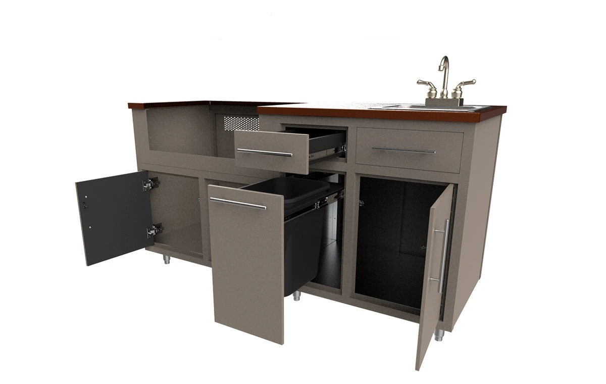 Challenger Designs Coastal 67.25 GWS Challenger Designs Coastal 67.25 GWS -Kitchen Grill Shop cd kitchen coastal 67.25 gws open