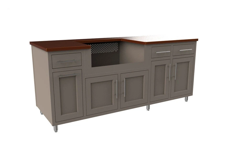 Challenger Designs Coastal 80.875 WGDDDD Challenger Designs Coastal 80.875 WGDDDD -Kitchen Grill Shop cd kitchen coastal 80.875 wgdddd