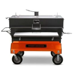 Yoder Smokers 24x48 Competition Cart Flat Top -Kitchen Grill Shop charcoal grill 24x48 4c