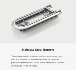 DCS 30"Series 7 Traditional Built-In Gas Grill With Rotisserie -Kitchen Grill Shop dcs u burner 3