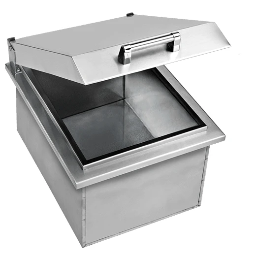Delta Heat 15" Drop-In Stainless Steel Ice Bin Cooler