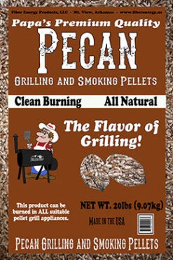 Papa's Pellets 20lb 100% Pecan
