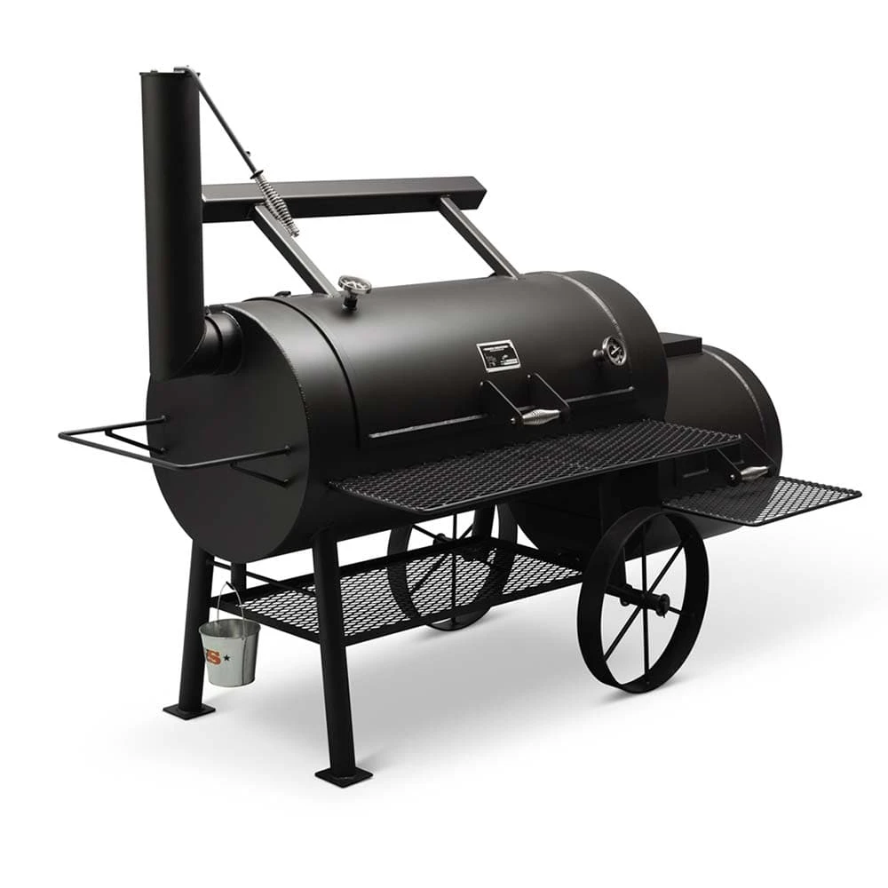 Yoder Smokers 24" Kingman Offset Smoker Yoder Smokers 24" Kingman Offset Smoker -Kitchen Grill Shop kingman offset pit smoker 3