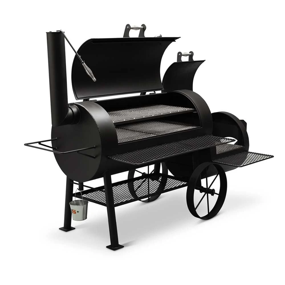 Yoder Smokers 24" Kingman Offset Smoker Yoder Smokers 24" Kingman Offset Smoker -Kitchen Grill Shop kingman offset pit smoker 4