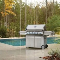 Napoleon Prestige PRO 665 Gas Grill With Infrared Rear Burner And Infrared Side Burner And Rotisserie Kit -Kitchen Grill Shop napoleon 77 prestige pro 665 freestanding gas grill with infrared rear burner and infrared side burners 14358510010486 large 70062282 dd37 4543 851a e226173fd35c