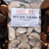 Red Oak Chunks - Sharpe Gourmet Cooking Wood Bag -Kitchen Grill Shop rs w 600 h 600 1