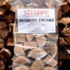Mesquite Chunks - Sharpe Gourmet Cooking Wood Bag (.45 Cu Ft)