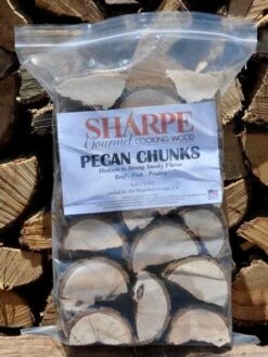 Pecan Chunks - Sharpe Gourmet Cooking Wood Bag