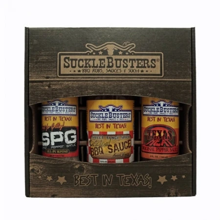 Suckle Busters Gift Box Best Of Texas 3 Pack Suckle Busters Gift Box Best Of Texas 3 Pack -Kitchen Grill Shop sbgb 100