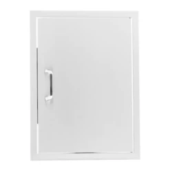 PCM 260 Series 21" Stainless Steel Vertical Reversible Single Access Door