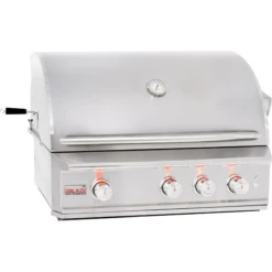 Blaze Professional LUX 34" 3-Burner Built-In Gas Grill With Rear Infrared Burner
